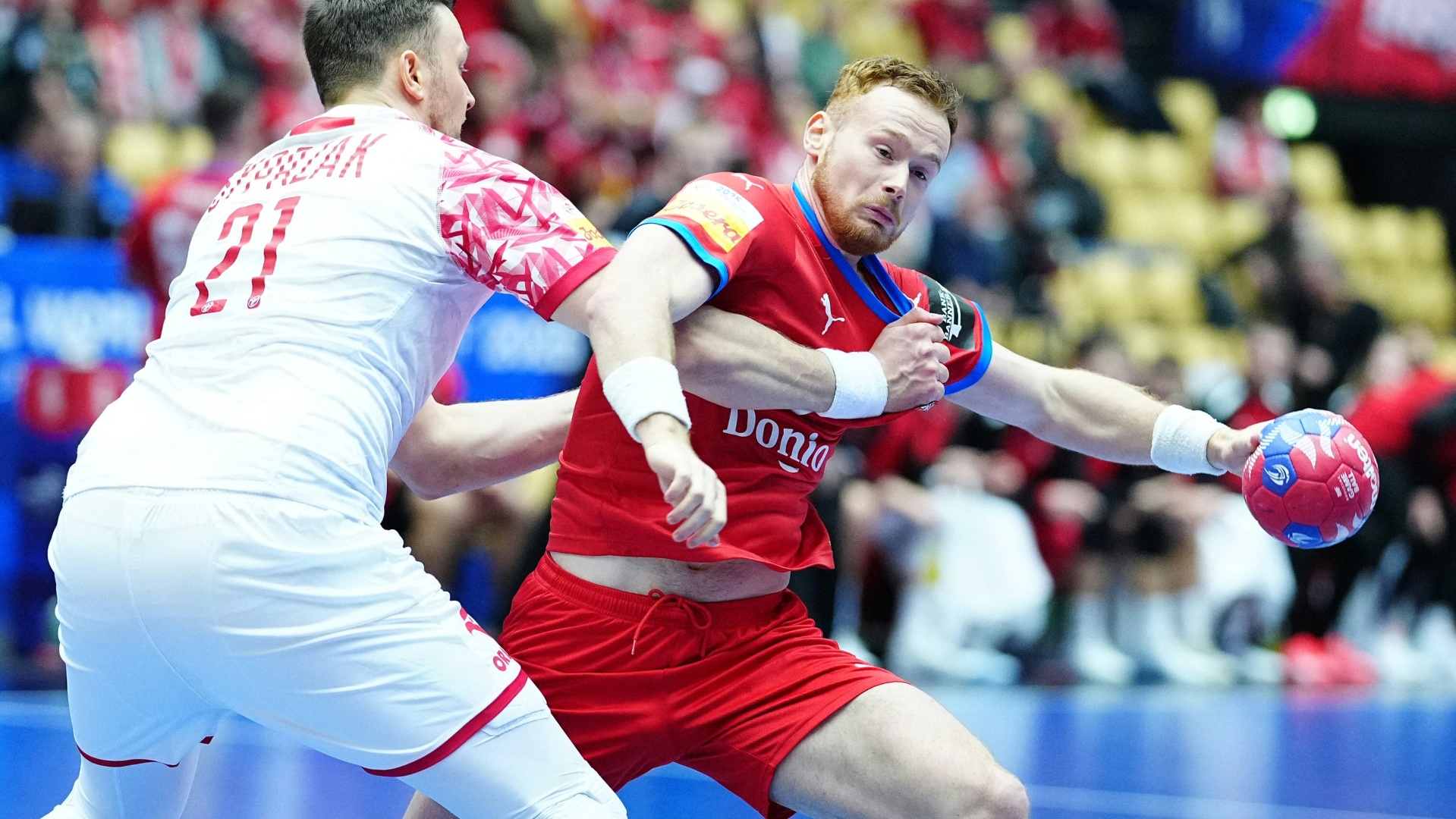 Polen und Tschechien lieferten sich ein intensives Match