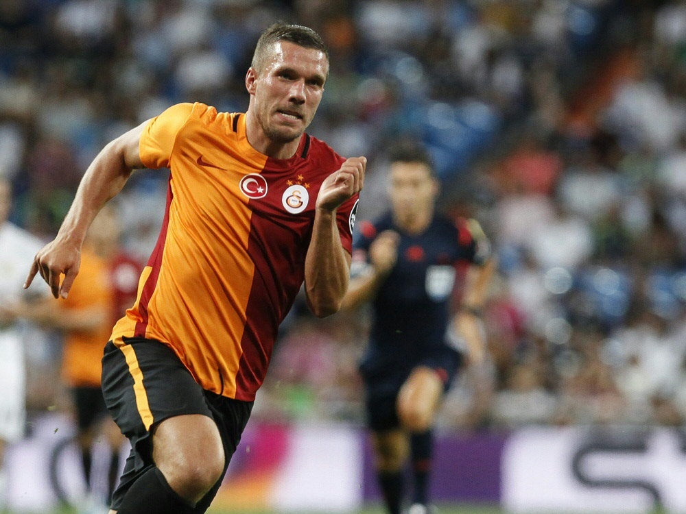 Wurde in der 68. Minute ausgewechselt: Lukas Podolski