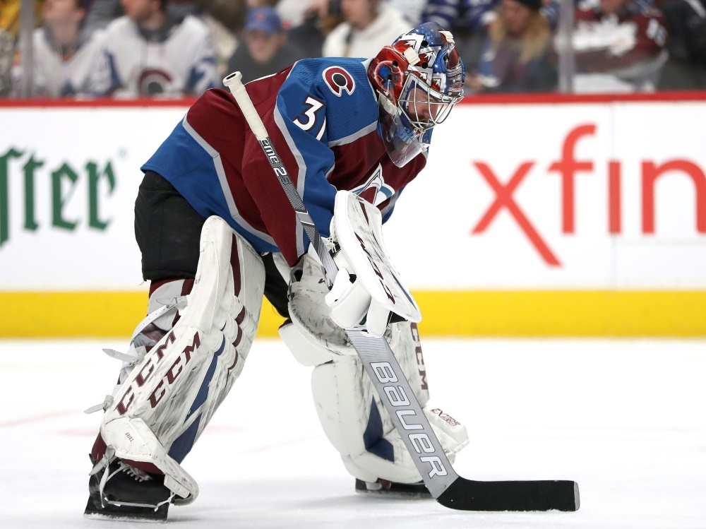 Mit Colorado auf Kurs: Philipp Grubauer Mit Colorado auf Kurs: Philipp Grubauer