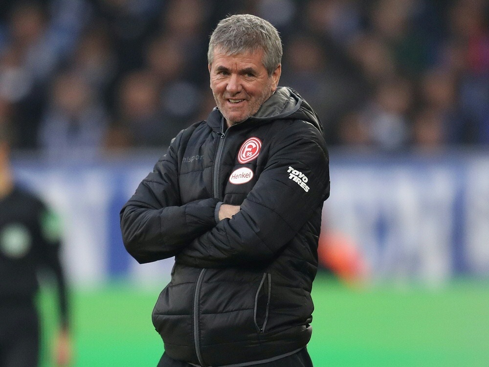Friedhelm Funkel ist seit März 2016 Trainer von Fortuna Düsseldorf Friedhelm Funkel ist seit März 2016 Trainer von Fortuna Düsseldorf