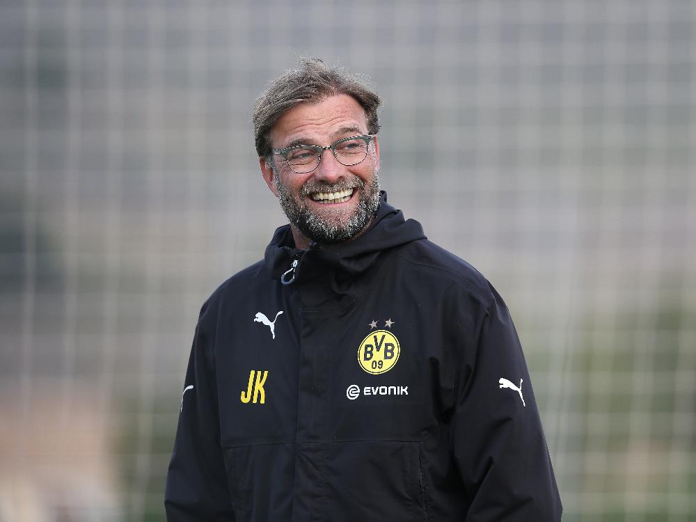 Jürgen Klopp geht optimistisch in die Rückrunde Jürgen Klopp geht optimistisch in die Rückrunde