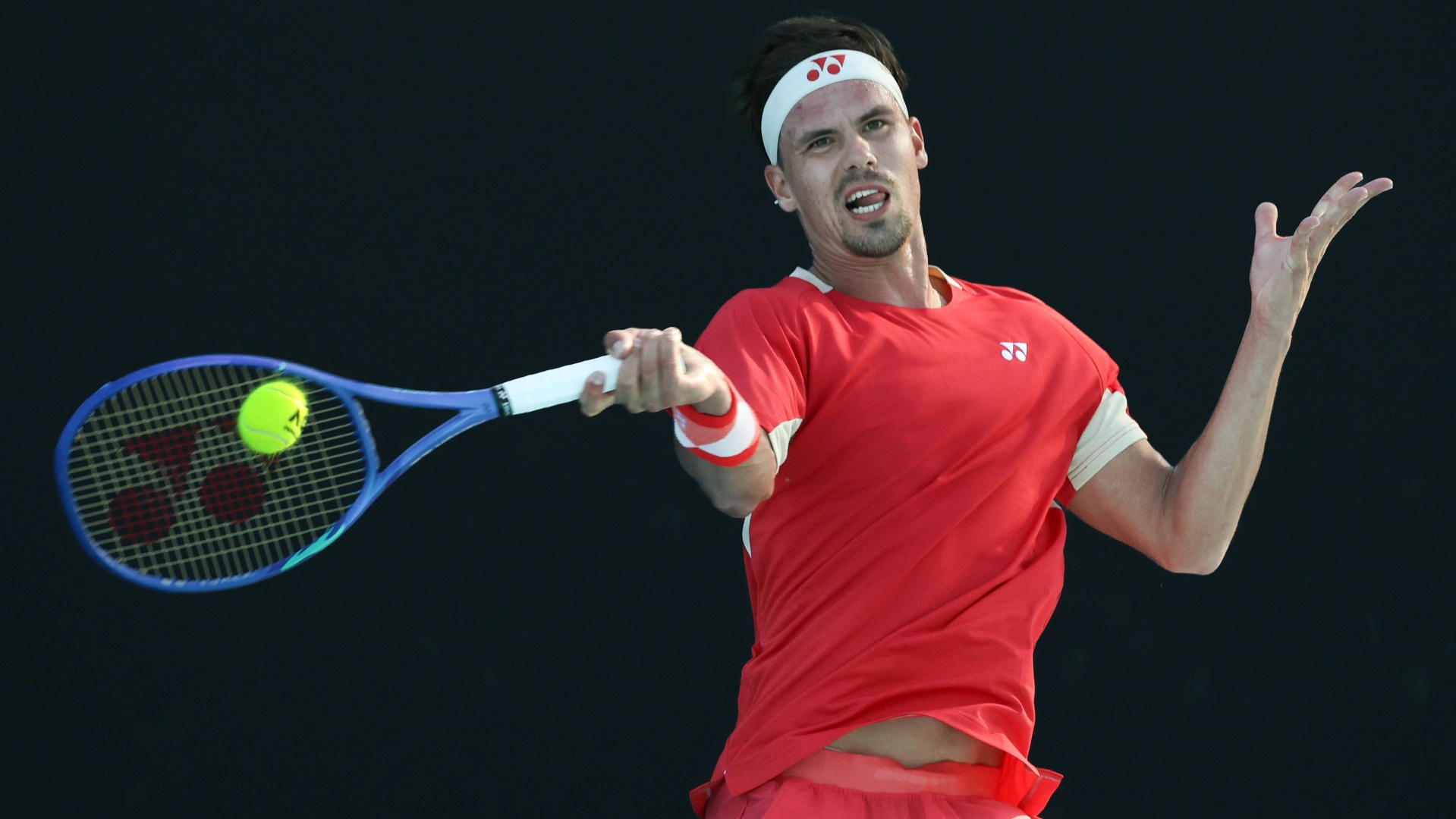 Tennis-Ass Daniel Altmaier scheiterte bei den Australian Open an Gael Monfils