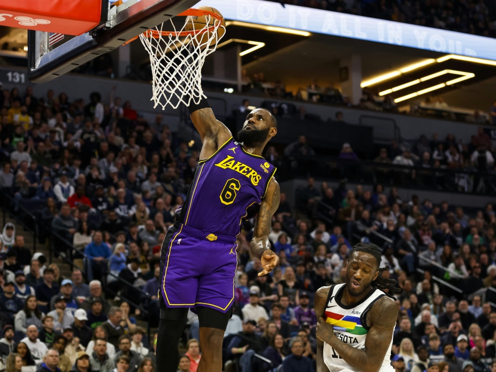 James und die Lakers sind in Schwung gekommen