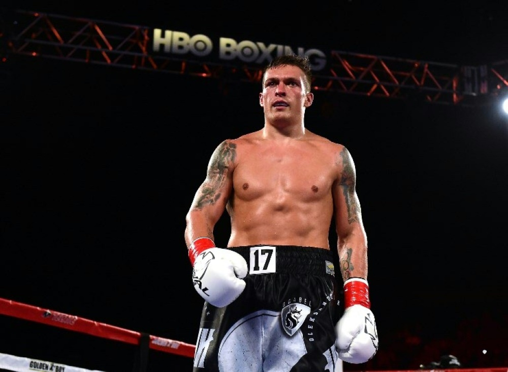 Oleksandr Usyk gewinnt die Muhammad-Ali-Trophy Oleksandr Usyk gewinnt die Muhammad-Ali-Trophy