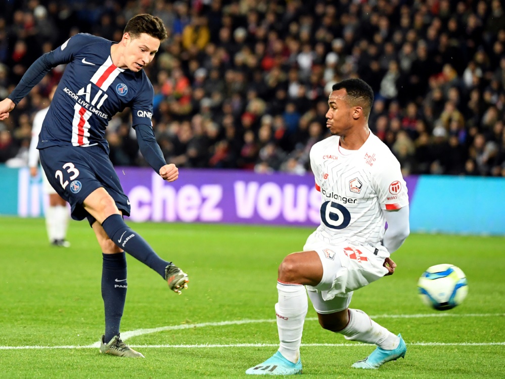 Julian Draxler gewinnt mit Paris St. Germain gegen Lille