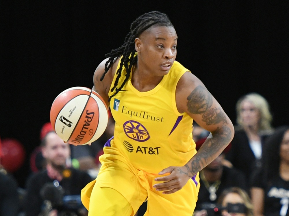Zehn Spiele gesperrt: Riquna Williams Zehn Spiele gesperrt: Riquna Williams