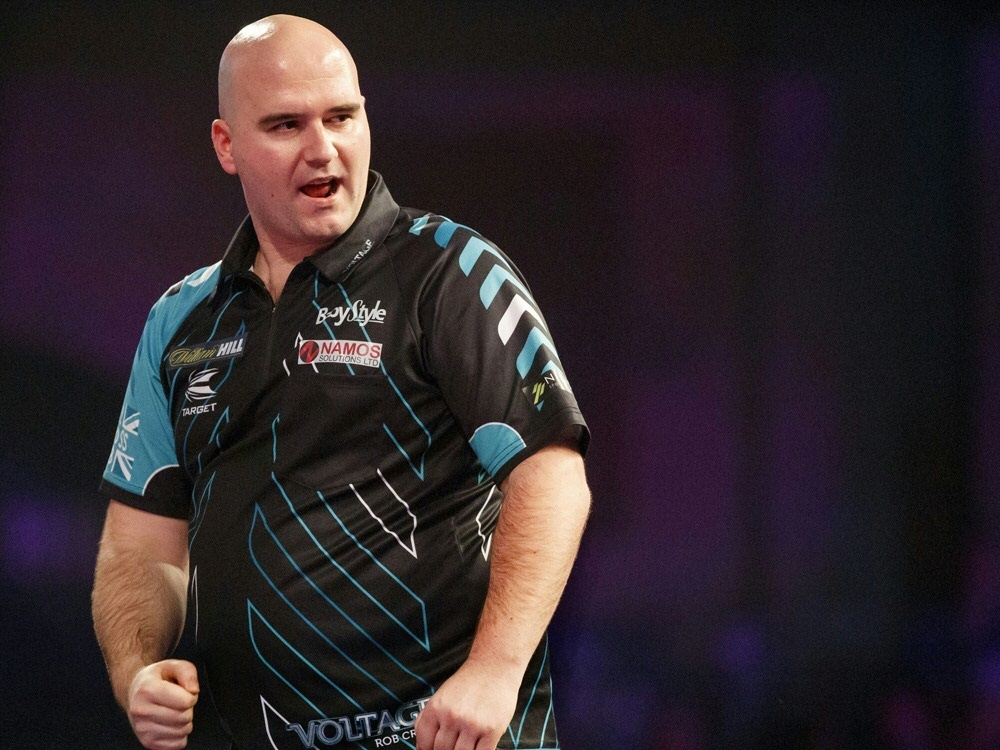 Souveräner Auftritt von Ex-Weltmeister Rob Cross Souveräner Auftritt von Ex-Weltmeister Rob Cross