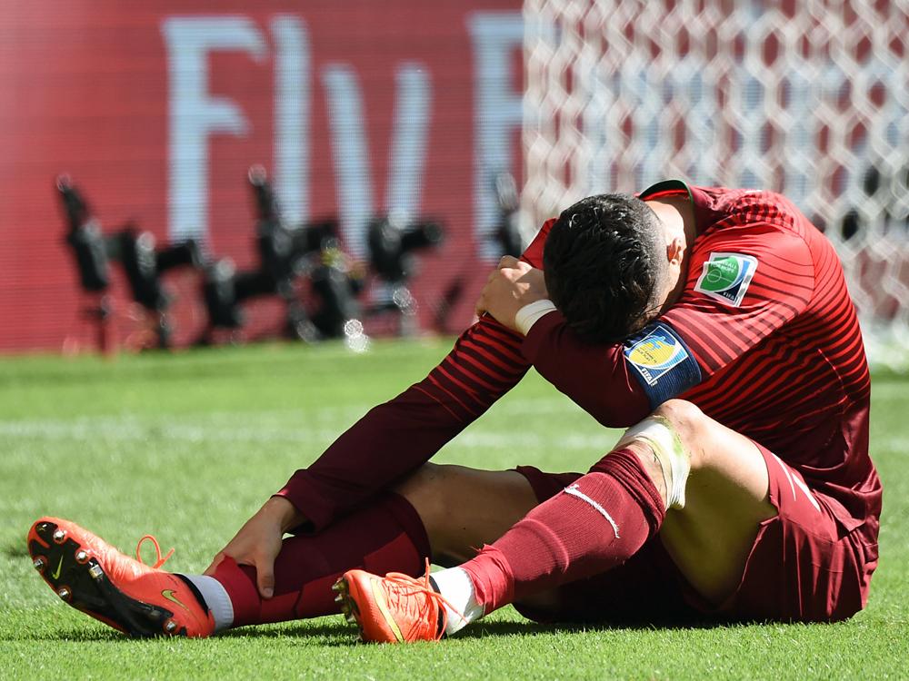 Cristiano Ronaldo konnte Portugals Aus nicht verhindern