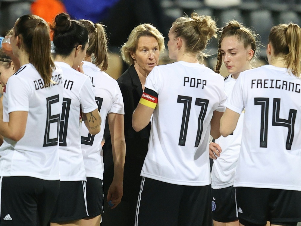 DFB-Frauen bereiten sich auf zwei Länderspiele vor