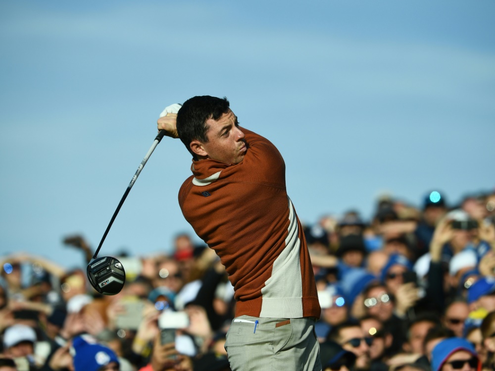 Rory McIlroy spricht sich gegen "Geister-Ryder-Cup" aus Rory McIlroy spricht sich gegen "Geister-Ryder-Cup" aus