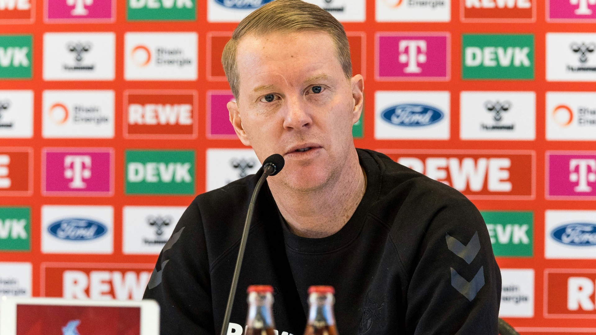 Timo Schultz, der Trainer des 1. FC Köln, glaubt an seine Mannschaft