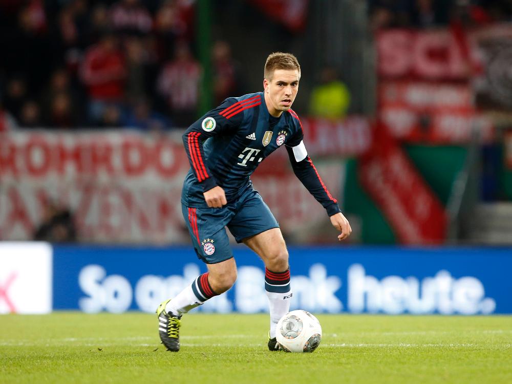 Fühlt sich im Mittelfeld wohl: DFB-Kapitän Lahm
