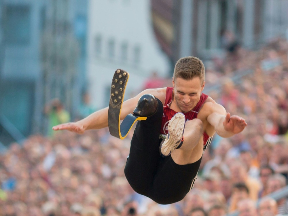Gold für Markus Rehm im Weitsprung Gold für Markus Rehm im Weitsprung