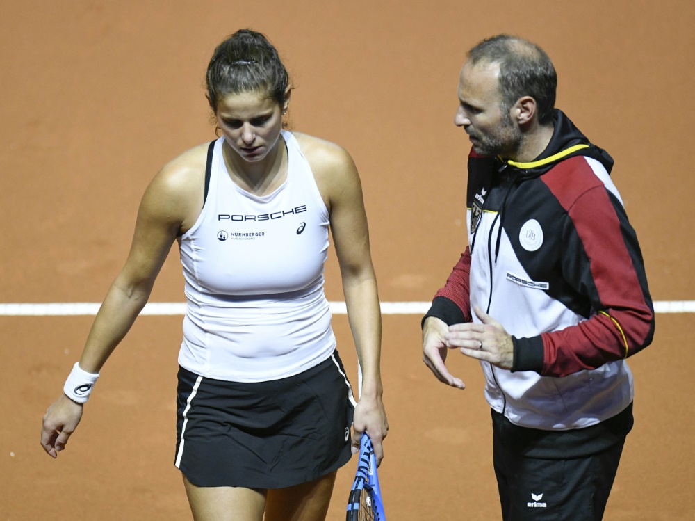 Julia Görges (l.) verzichtet auf einen Einsatz im Fed Cup Julia Görges (l.) verzichtet auf einen Einsatz im Fed Cup