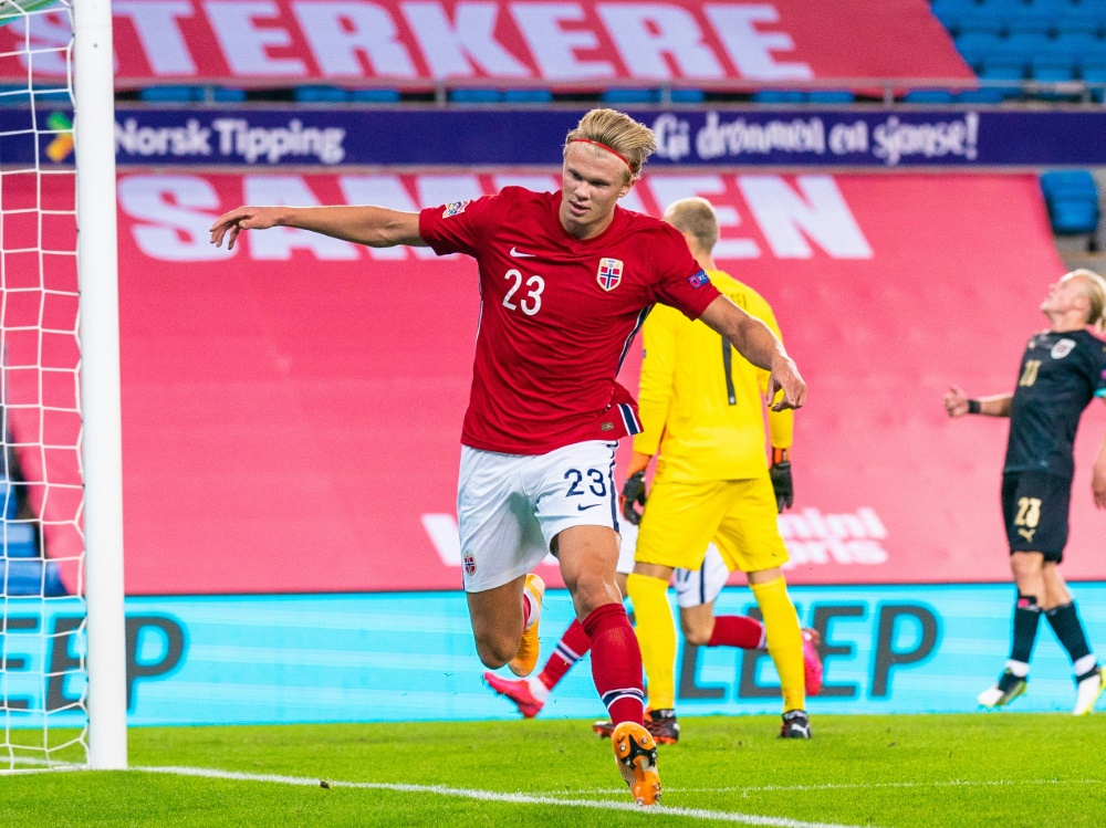 Auch mit seinem Tor konnte Erling Håland die Niederlage nicht verhindern