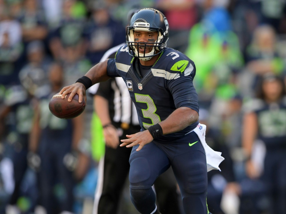 Quarterback Russell Wilson führt die Seahawks zum Sieg Quarterback Russell Wilson führt die Seahawks zum Sieg