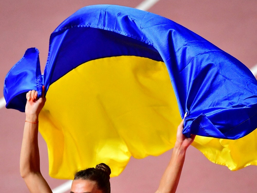 Der Weltverband unterstützt ukrainische Leichtathleten