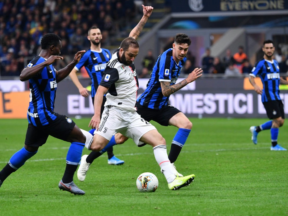 Nachholspiel Juventus-Inter findet am Sonntag statt