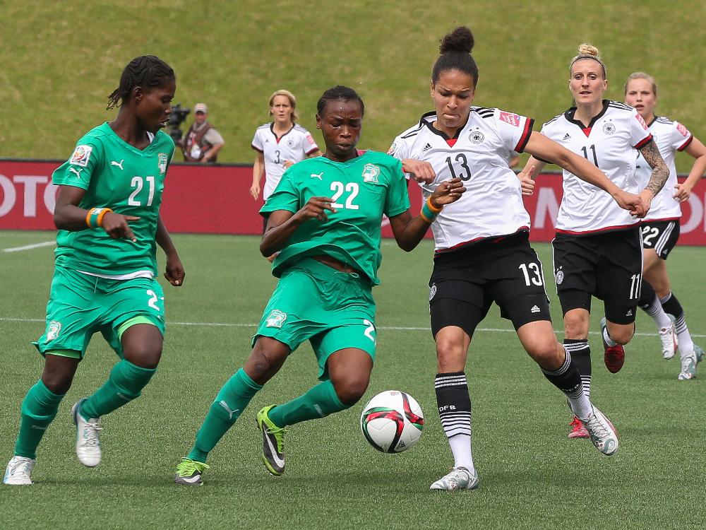 Deutschland gewinnt gegen die Elfenbeinküste mit 10:0