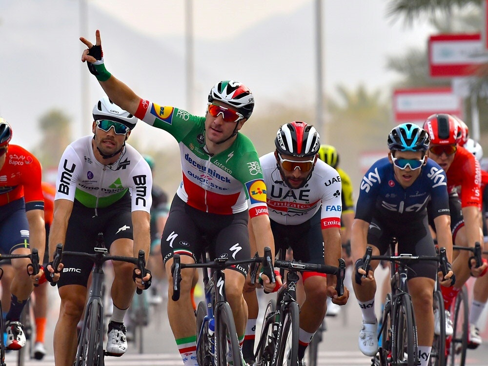 Tour de Suisse: Elia Viviani gewinnt die fünfte Etappe Tour de Suisse: Elia Viviani gewinnt die fünfte Etappe