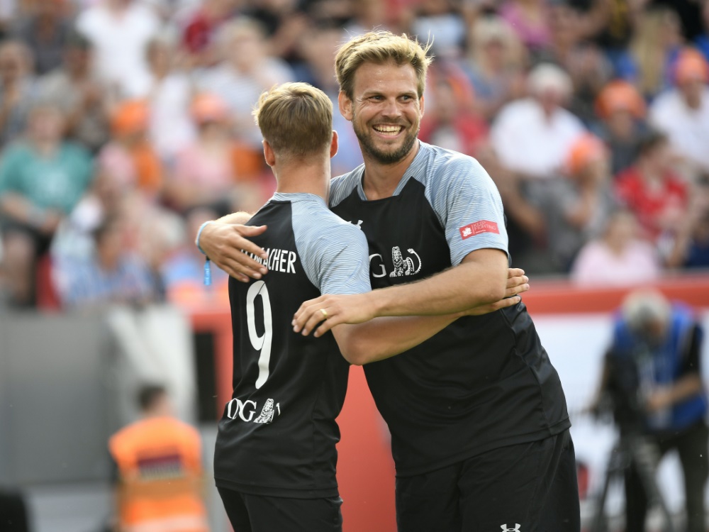 Moritz Fürste (r.) spielt für Royal Beerschot Moritz Fürste (r.) spielt für Royal Beerschot
