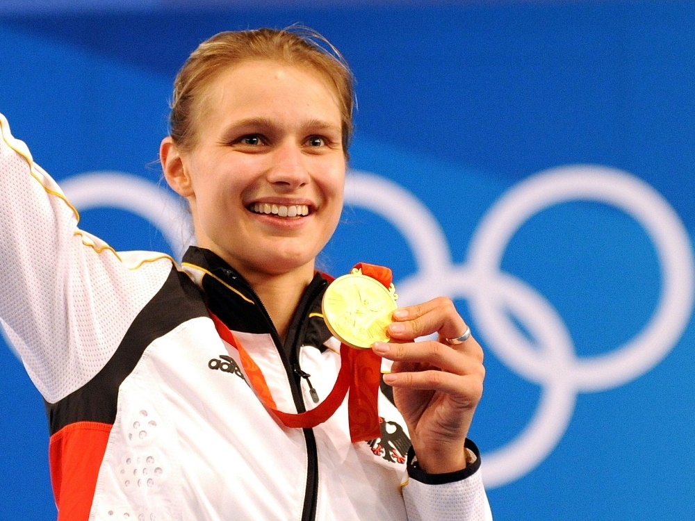 Olympiasiegerin Heidemann erstmals Mutter Olympiasiegerin Heidemann erstmals Mutter