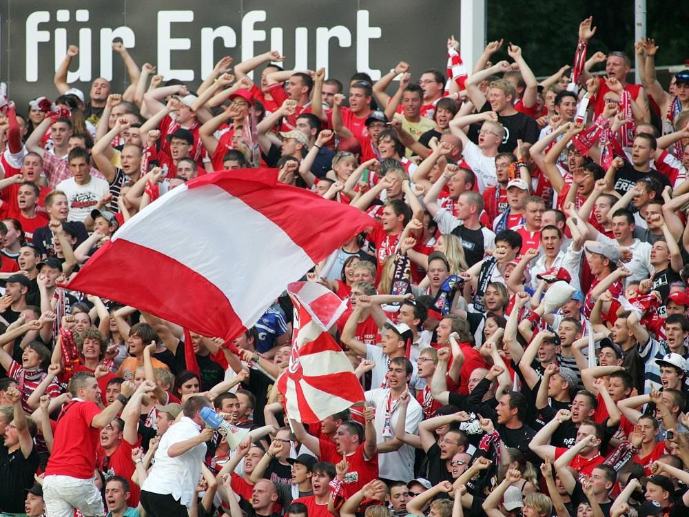 Erfurt: Geldstrafe nach Fehlverhalten einiger Fans