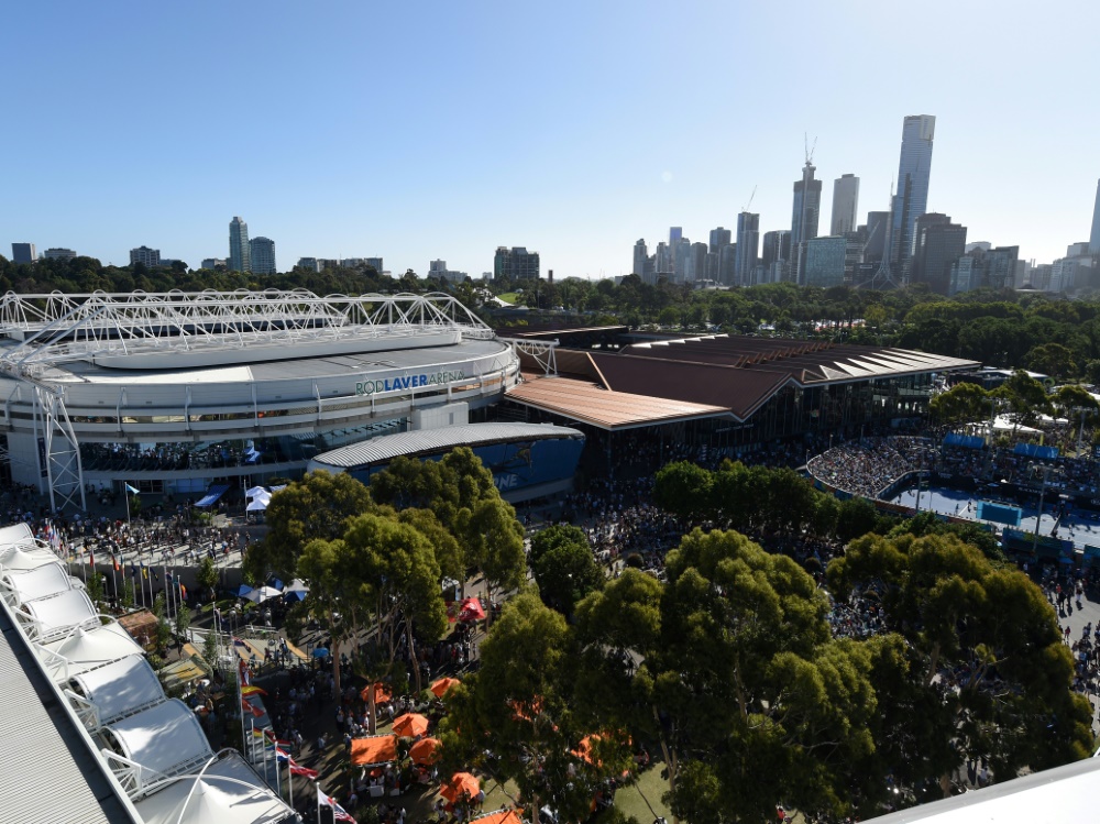 Die Australian Open könnten verlegt werden Die Australian Open könnten verlegt werden