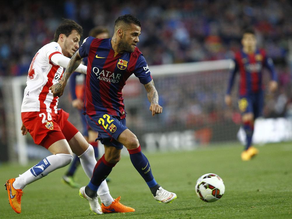 Dani Alves will wohl nicht in Barcelona verlängern