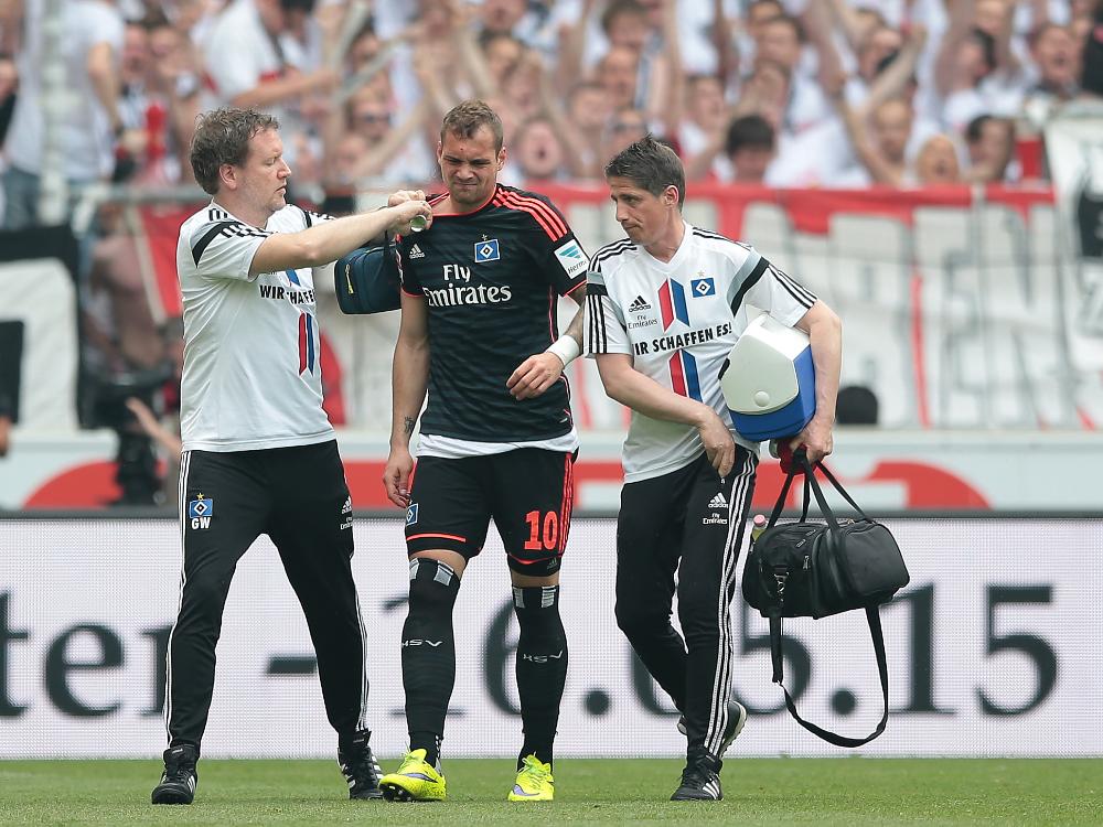 Pierre-Michel Lasogga kann wohl gegen Schalke spielen Pierre-Michel Lasogga kann wohl gegen Schalke spielen