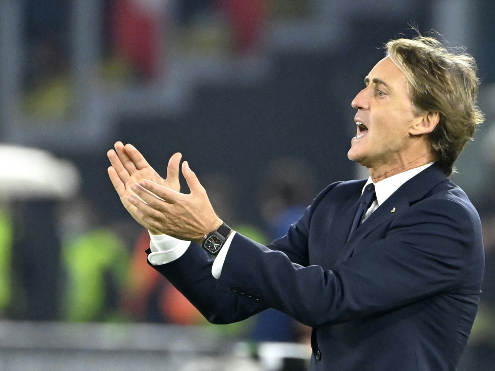 Roberto Mancini hat große Ziele mit Italien