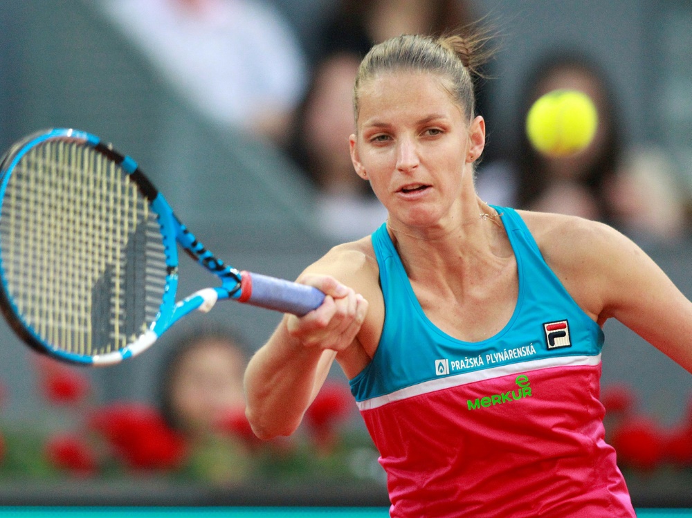 Karolina Pliskova hatte ihre Emotionen nicht im Griff Karolina Pliskova hatte ihre Emotionen nicht im Griff