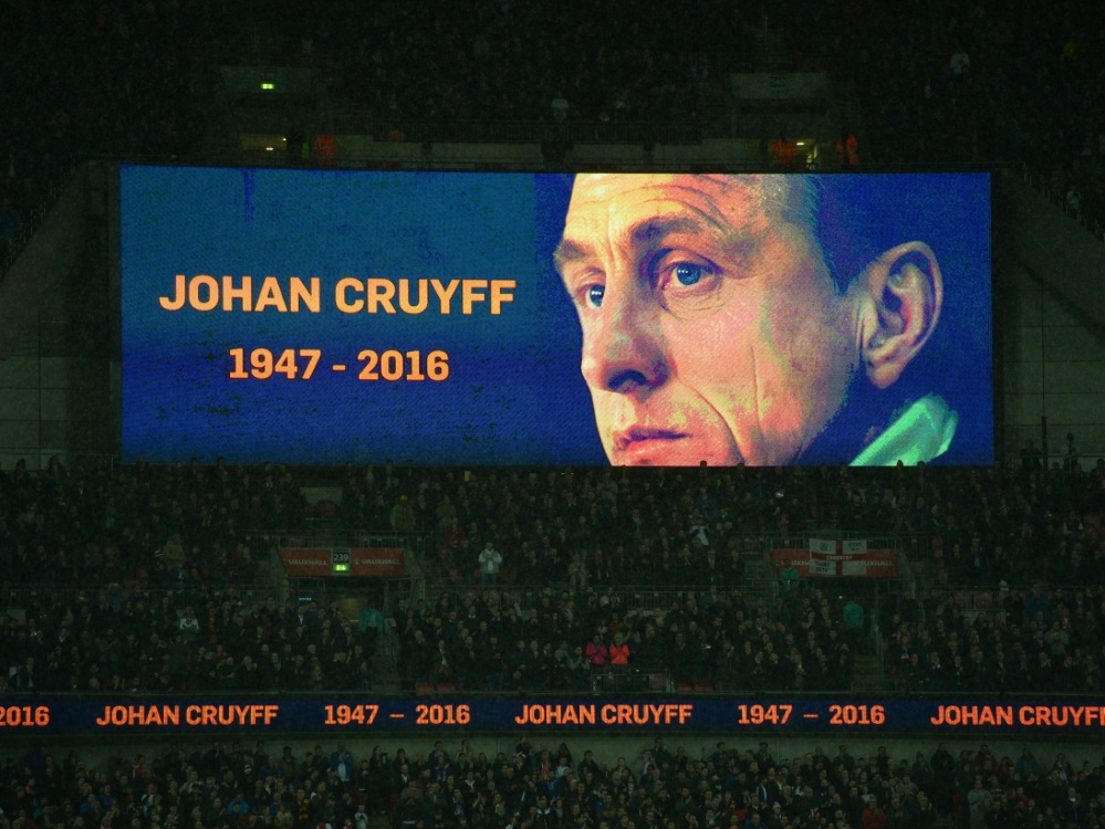 Amsterdam ehrt verstorbenen Johan Cruyff