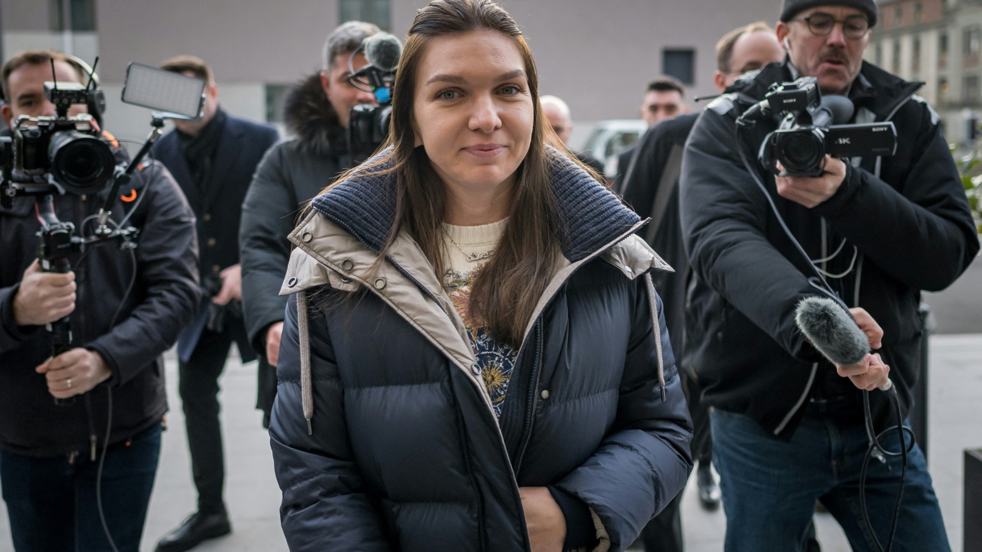 Simona Halep vor der CAS-Anhörung im Februar