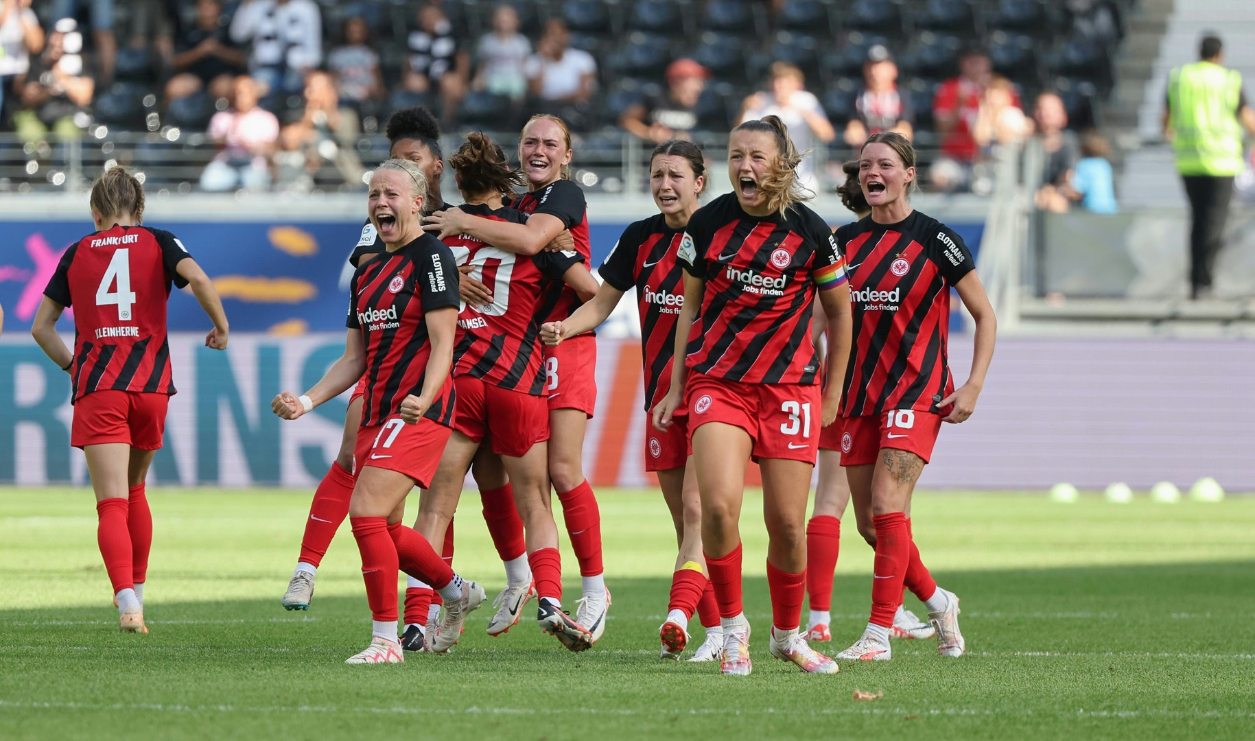 Eintracht-Frauen erreichen zweite Champions-League-Runde
