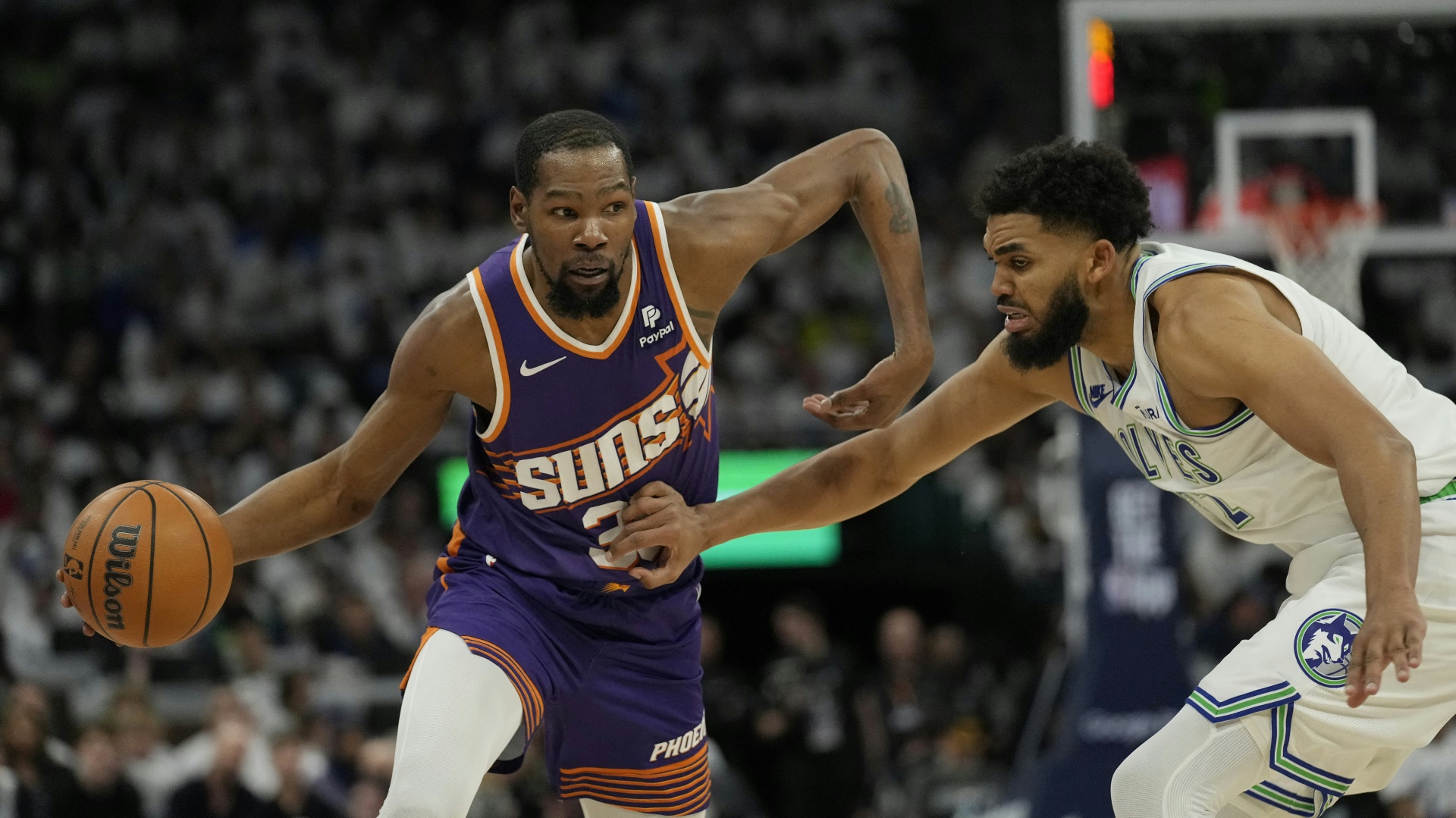 NBA-Star Kevin Durant und die Phoenix Suns verloren ihr zweites Playoff-Match