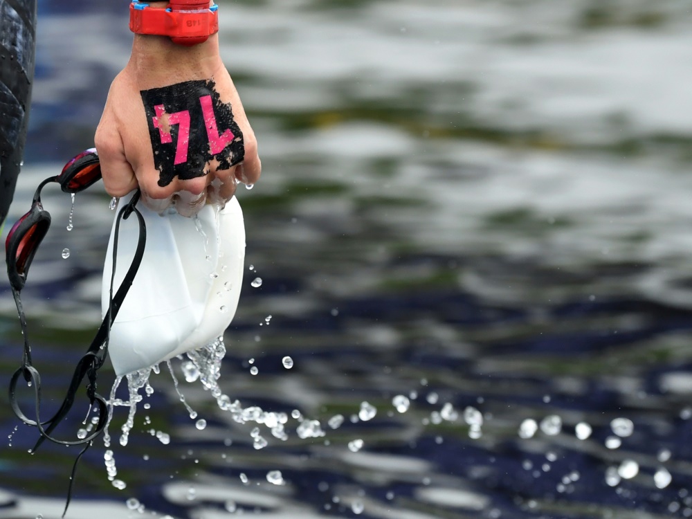 Andre Wiersig hat die Oceans-Seven-Challenge geschafft Andre Wiersig hat die Oceans-Seven-Challenge geschafft