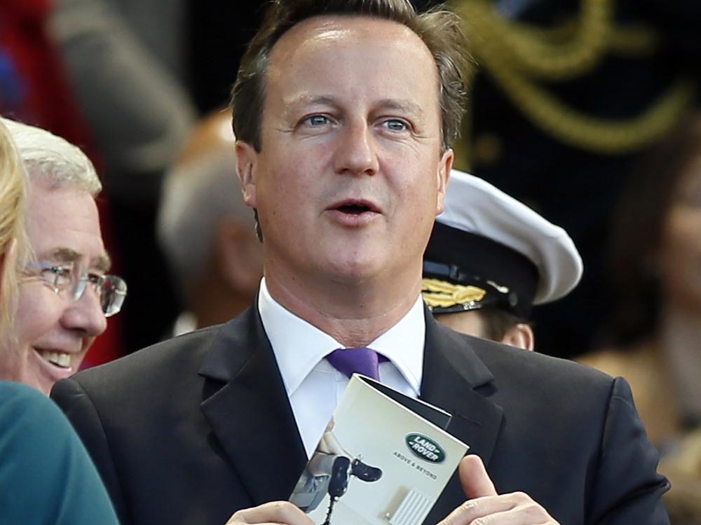 David Cameron teilt die Kritik an Joseph S. Blatter