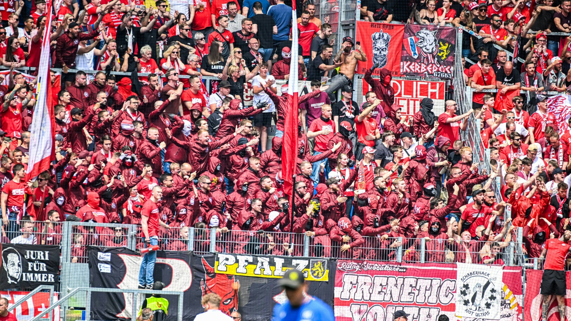 Ausschreitungen nach letztem Saisonspiel von Kaiserslautern