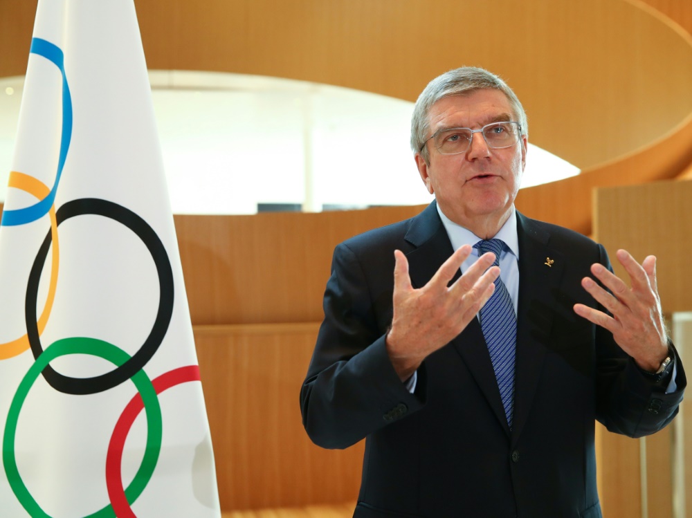 Wirbt um Geduld für Olympia-Planungen: Thomas Bach Wirbt um Geduld für Olympia-Planungen: Thomas Bach