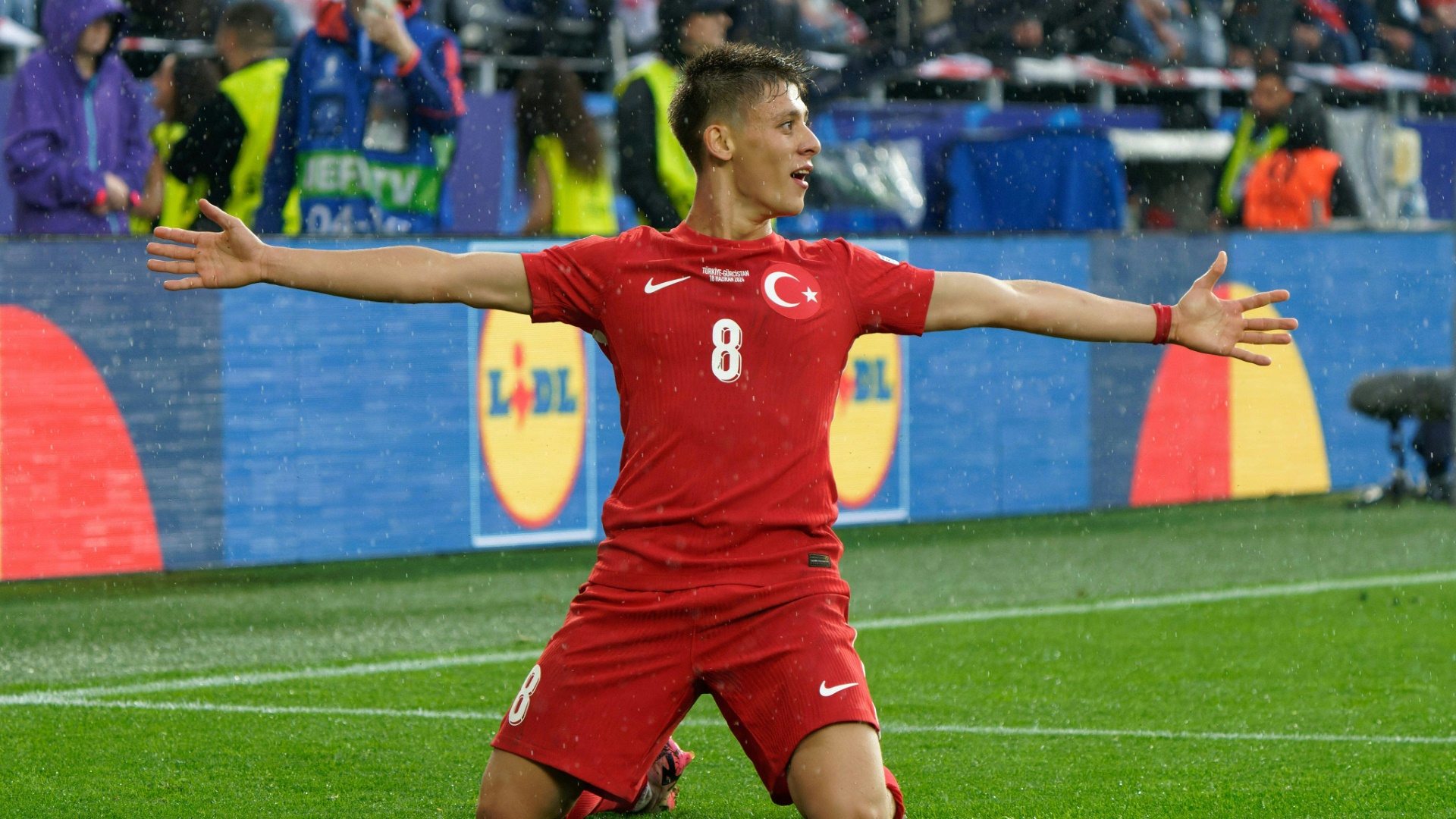 Traf gegen Georgien: Arda Güler Traf gegen Georgien: Arda Güler