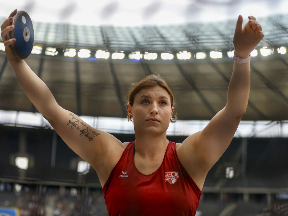 Diskuswerferin Kristin Pudenz kommt immer besser in Form