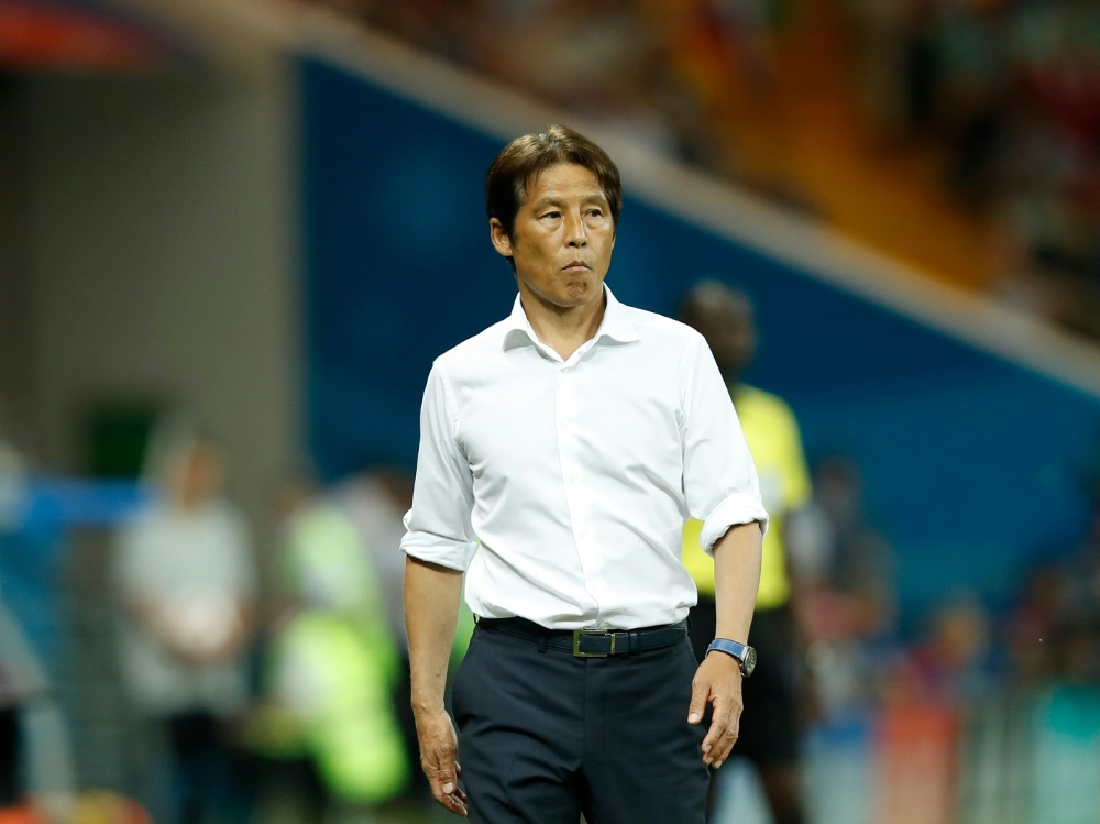 Zweifelt an seiner Taktik: Japan-Trainer Akira Nishino