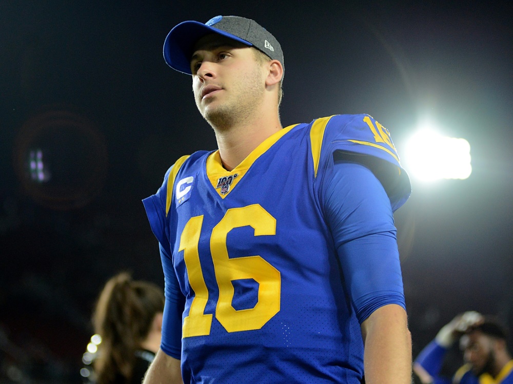 Unterstützt Hilfsbedürftige in Los Angeles: Jared Goff Unterstützt Hilfsbedürftige in Los Angeles: Jared Goff