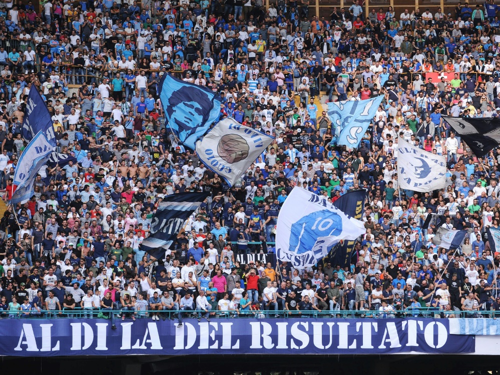 Neapel-Fans dürfen gegen Nizza nicht ins Stadion