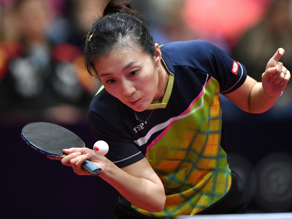 Tischtennis-Weltcup: Han Ying im Viertelfinale