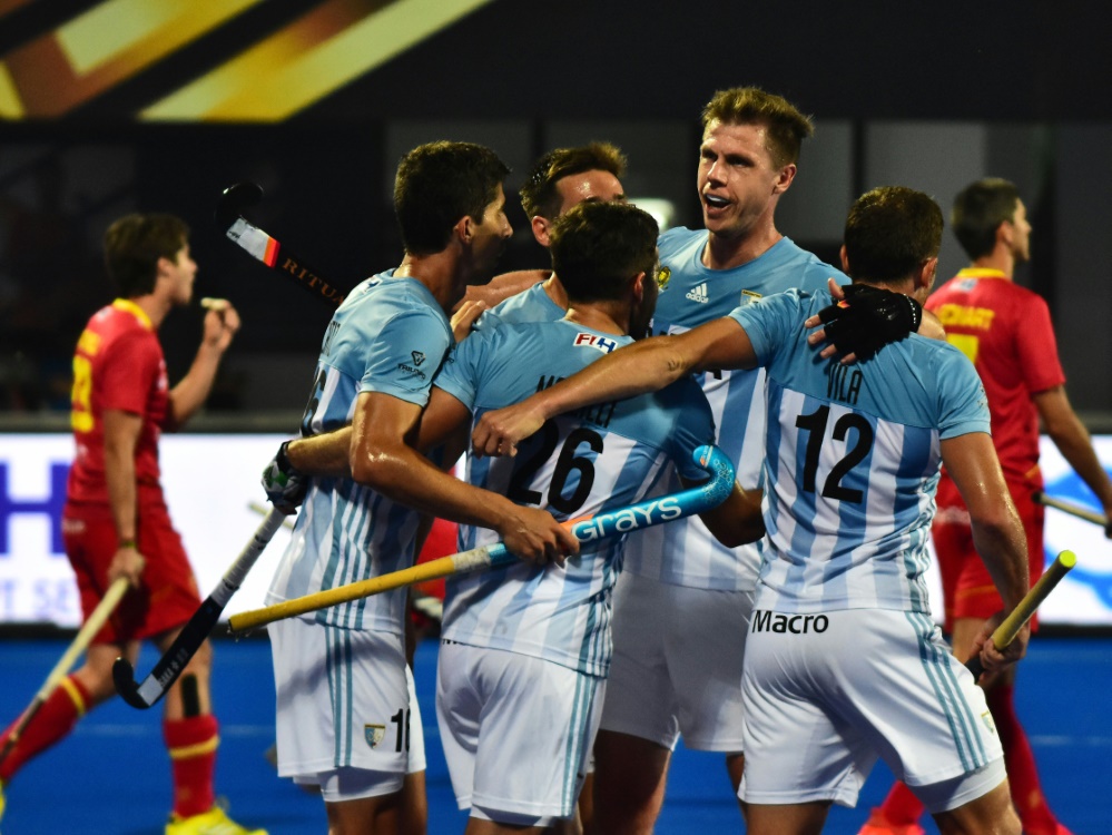 Argentinien überzeugt bei der Hockey-WM in Indien Argentinien überzeugt bei der Hockey-WM in Indien