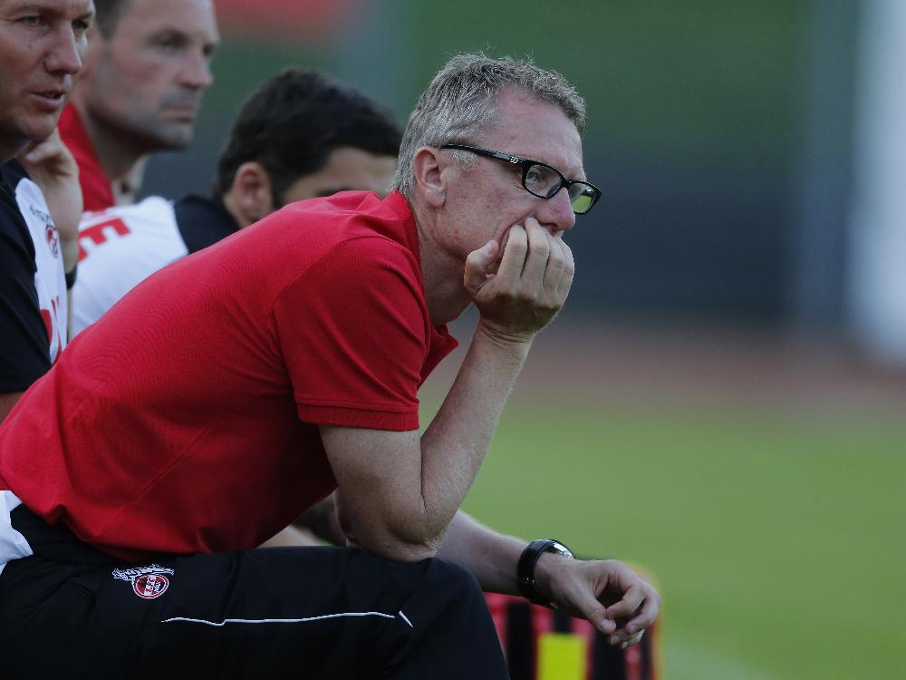 Kölns Trainer Peter Stöger