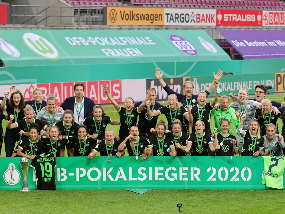 Wolfsburg will erneut den Pokal holen