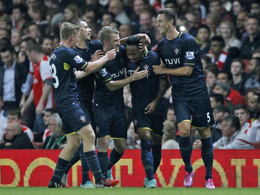 Southampton jubelt über den Aufstieg bei Arsenal